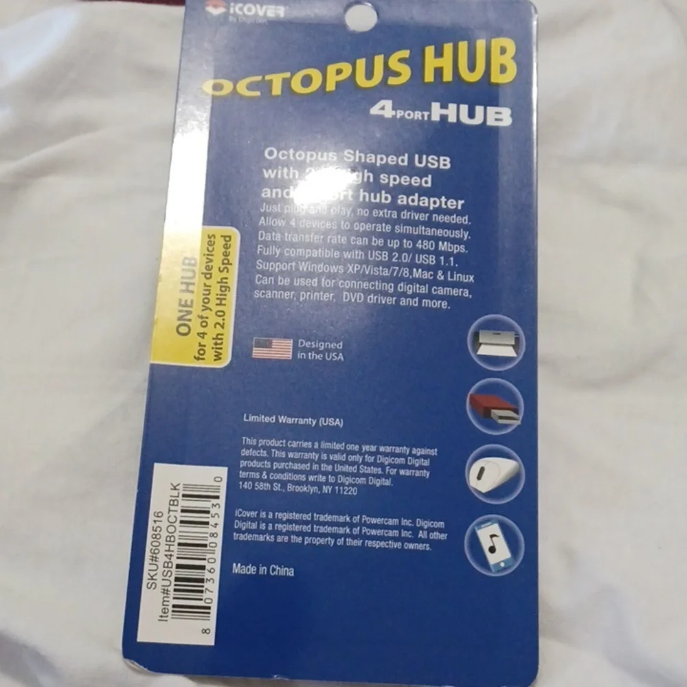 Octopus 🐙 hub 4 port